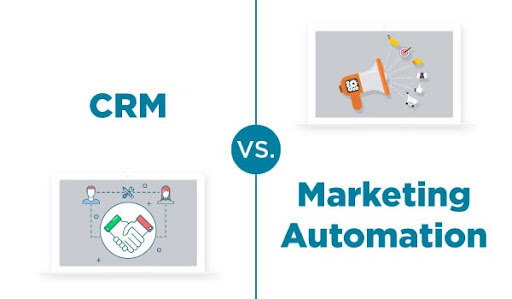 so sánh crm marketing và automation marketing